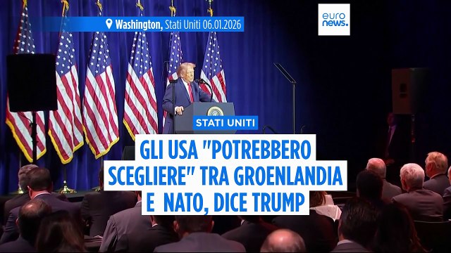 Gli Usa potrebbero fare una scelta tra la Groenlandia e la Nato, dice Trump