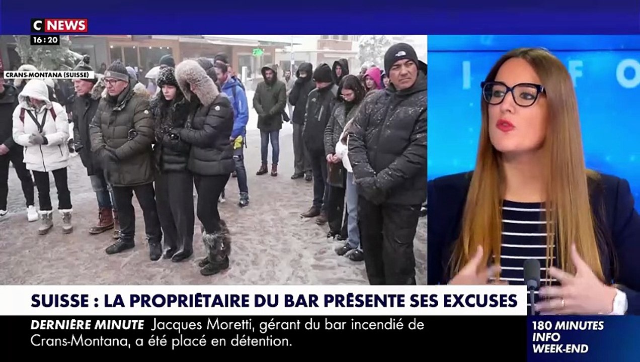 Crans-Montana: La femme du patron du bar Le Constellation, Jessica Moretti, remise en liberté - Elle "s'excuse" et adresse ses "pensées constantes" aux victimes