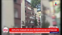 Explota tanque de gas en edificio de Coyoacán | DPC con Paola Rojas