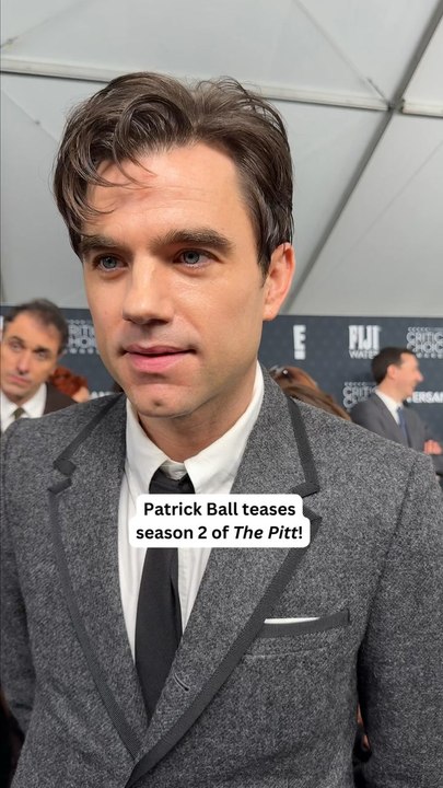 Breakout: Patrick Ball Teases ‘The Pitt’ Season...