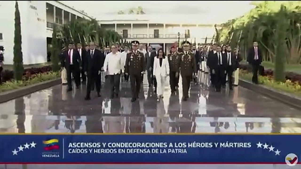Ni "subordinados" ni "sometidos", dice presidenta de Venezuela bajo presión de Trump