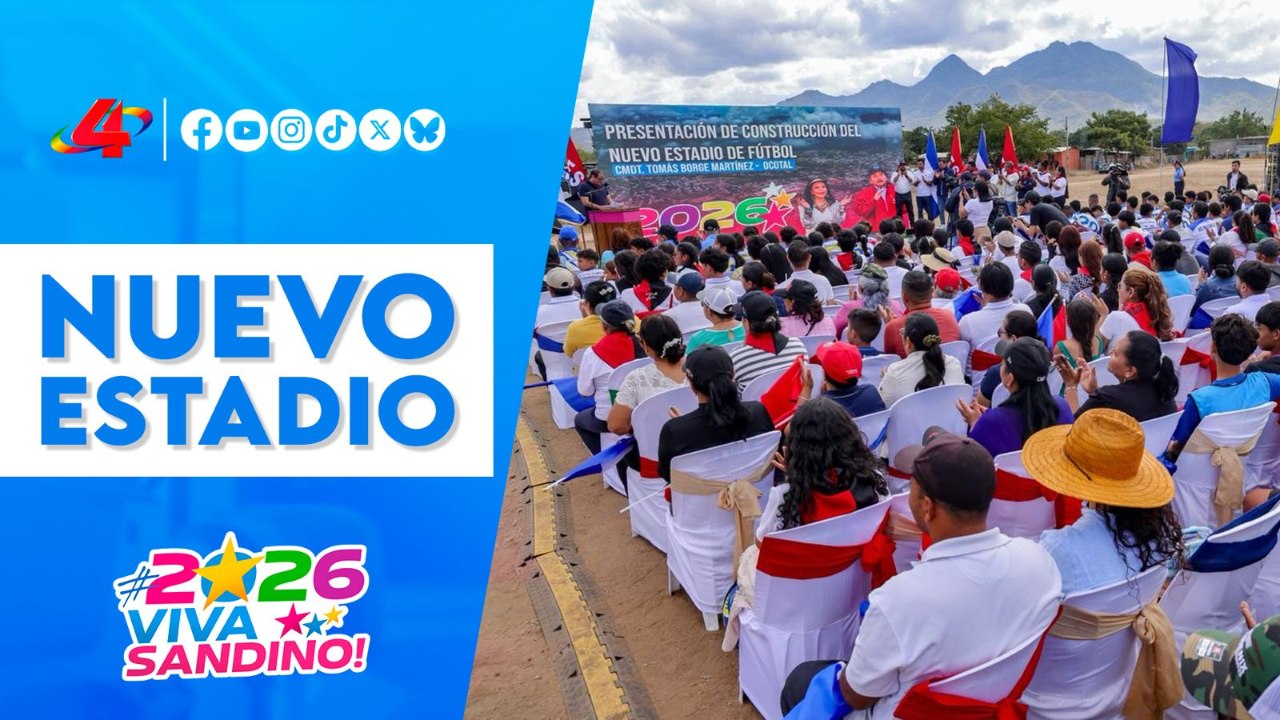 Histórico: lanzamiento del nuevo Estadio Comandante Tomás Borge en Ocotal, Nueva Segovia 🏟️