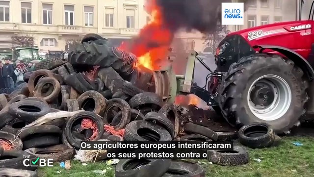 Como os conteúdos gerados por IA estão a imitar os protestos dos agricultores para aumentar os cliques
