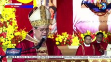 Balanga Bishop Sescon’s homily centers on voluntary descent of Jesus Christ to the Earth; Bishop Sescon says Christ went down to Earth to show and spread love