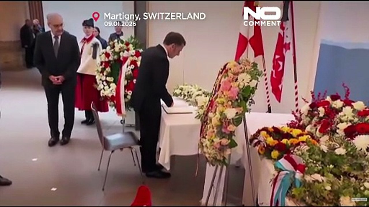 Nationaler Trauertag für 40 Tote nach Brand in Crans-Montana