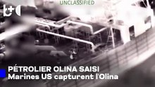 Images publiées de la saisie du pétrolier par les forces américaines dans les Caraïbes