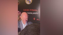 Tebas habla a la prensa en Arabia: Final de la Supercopa, partido en Miami, Vinicius-Simeone...