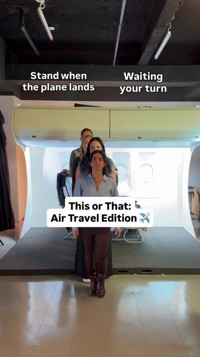 This or That: Air Travel Edition