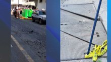 Registro roto de Telmex pone en riesgo en el centro | CPS Noticias Puerto Vallarta