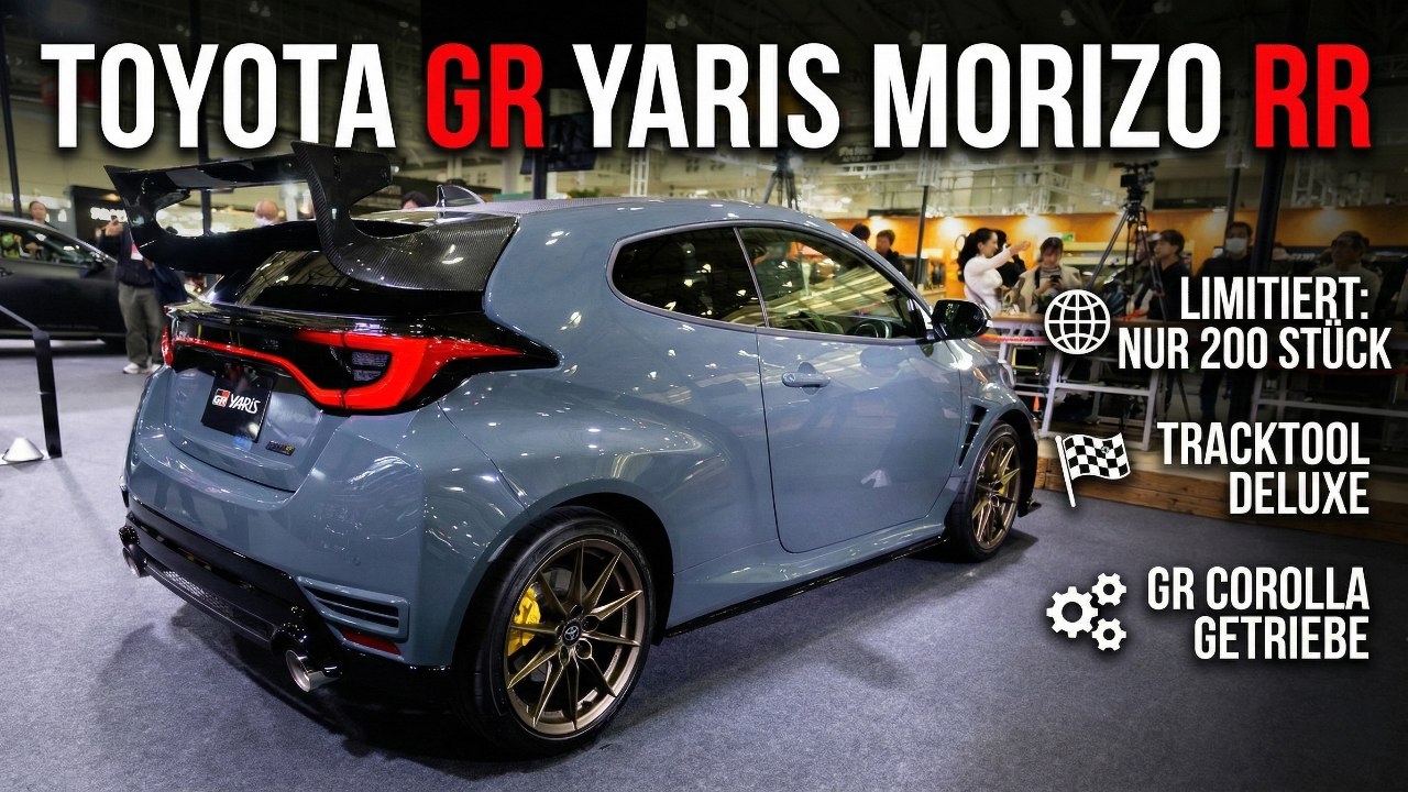 Limitierter Toyota GR Yaris Morizo RR für Europa bestätigt