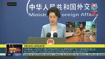 Chinese govt. reiterates support to Venezuela in its right to defends sovereignty and rights