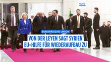 EU will Wiederaufbau in Syrien mit 620 Millionen Euro unterstützen
