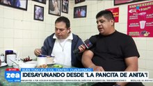 Atalo Mata termina la semana desayunando en “La Pancita de Anita”