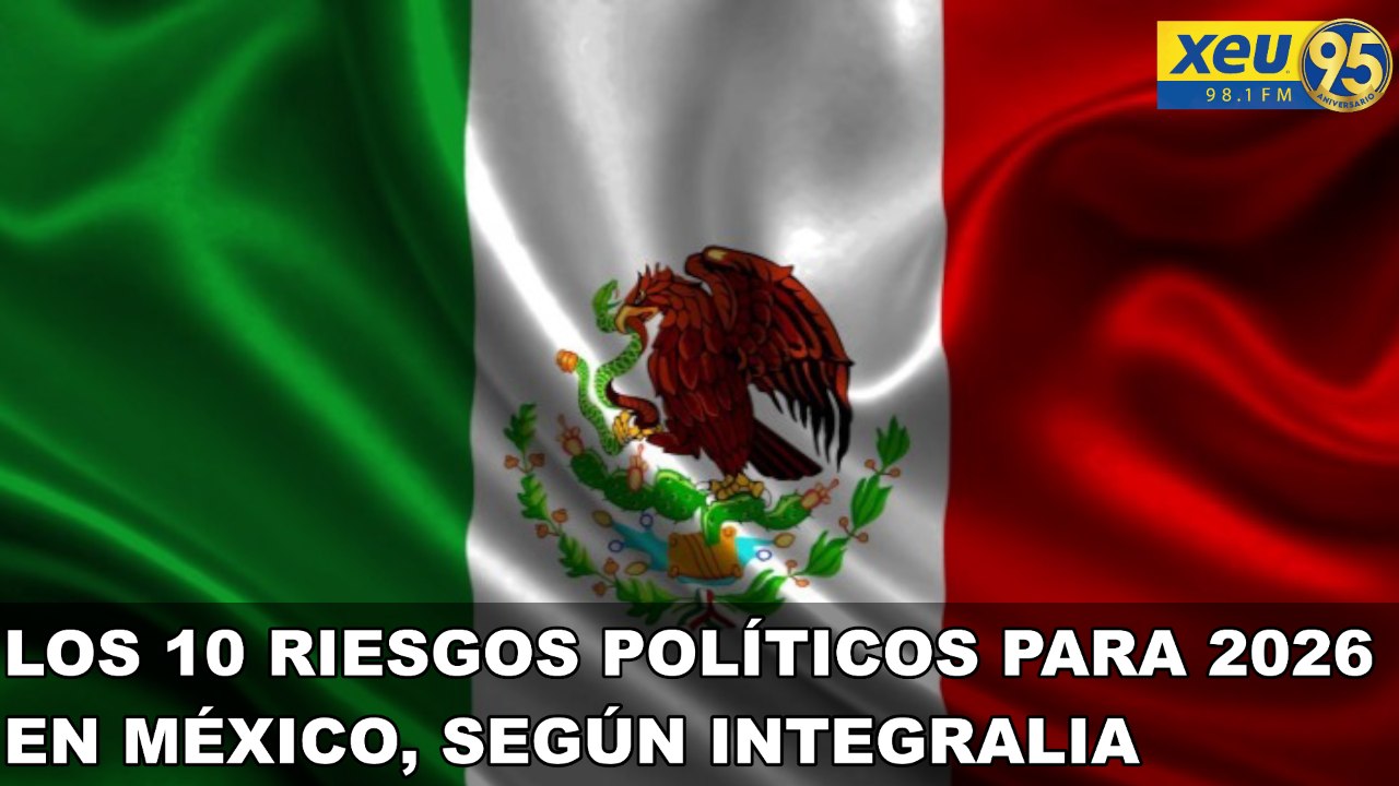 Los 10 riesgos políticos para 2026 en México, según Integralia