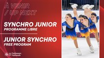 Championnats nationaux canadiens de patinage 2026 - Junior Patinage Synchronise - Programme Libre
