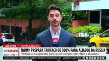 NOVAS SANÇÕES! Trump prepara tarifaço de 500% para aliados da Rússia