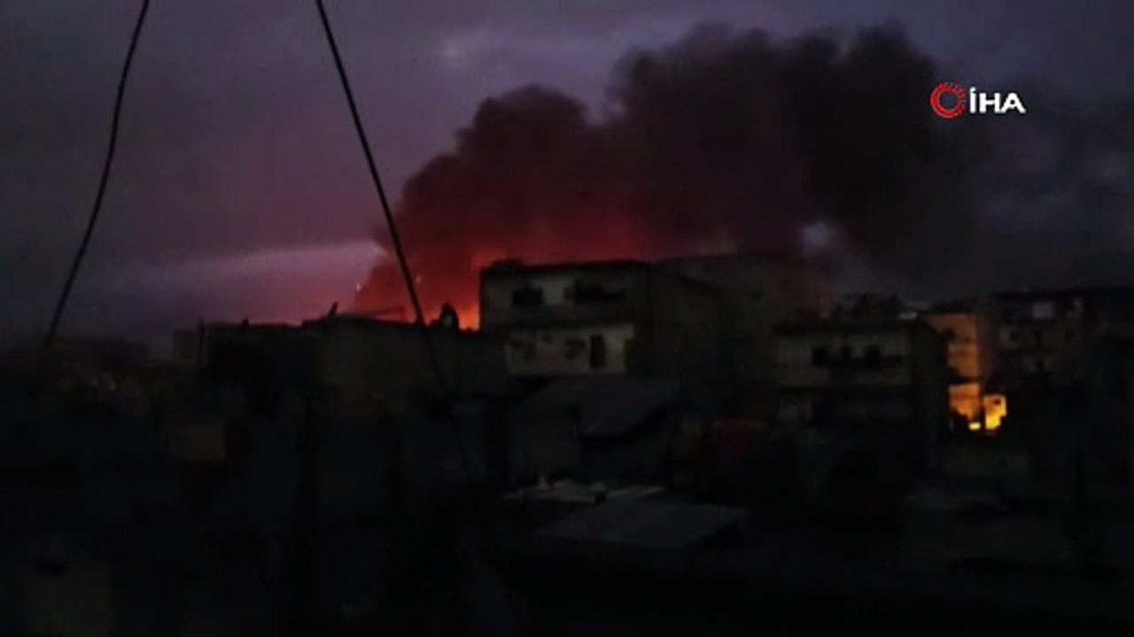 Halep'te terör örgütü SDG'ye ait mühimmat deposu imha edildi