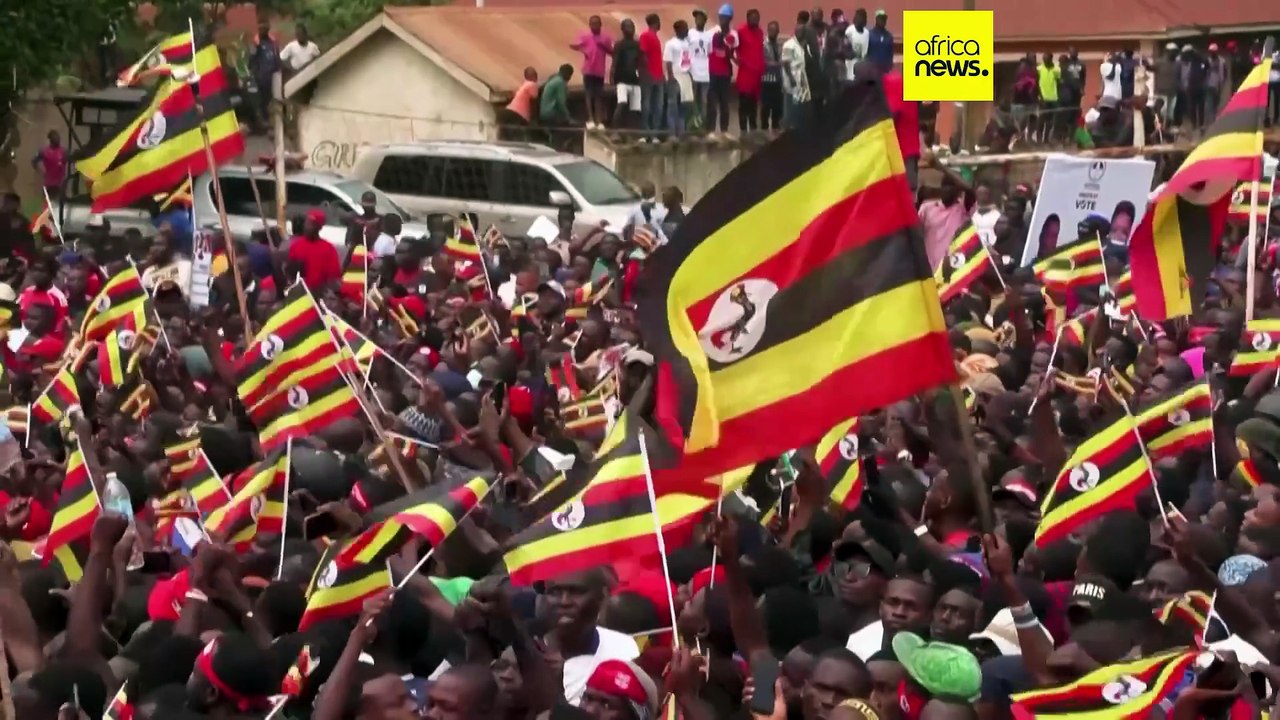 Uganda: Crowds voice support for the opposition ahead of election