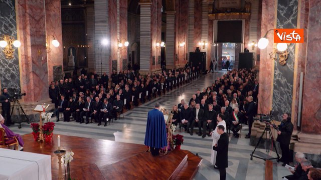 Strage Crans-Montana, Meloni, La Russa, Tajani, Salvini, Schlein, Conte a Messa per vittime italiane