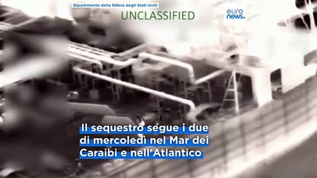 Gli Stati Uniti sequestrano un'altra petroliera: avrebbe infranto il blocco navale in Venezuela