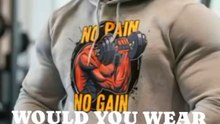 Would you wear this to the gym? 💪No pain, no gain.Linkhttps://www.teepublic.com/hoodie/86103365-no-pain-no-gain-retro-muscular-bicep-bodybuilding-