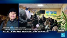 Alcalde de Kiev pide evacuar la ciudad temporalmente tras ataque ruso