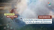 Avanzan incendios forestales en la Patagonia argentina