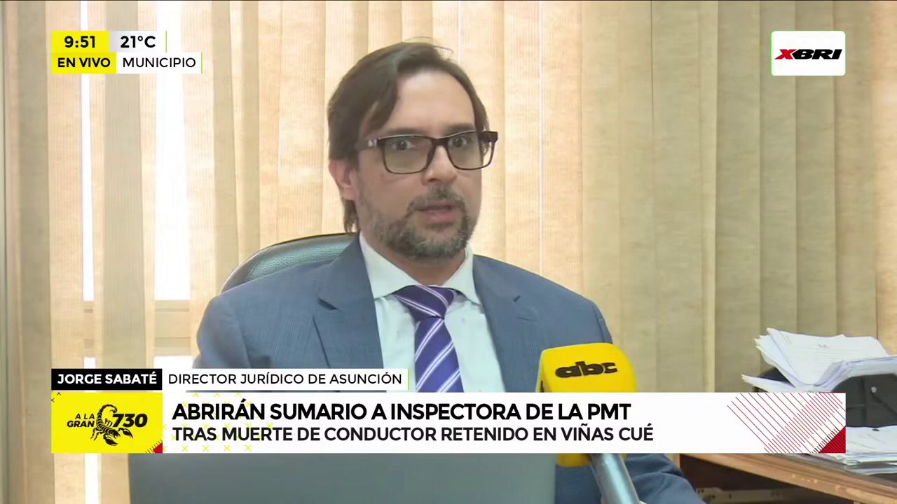 Asesor jurídico de la Municipalidad de Asunción, Jorge Sabaté