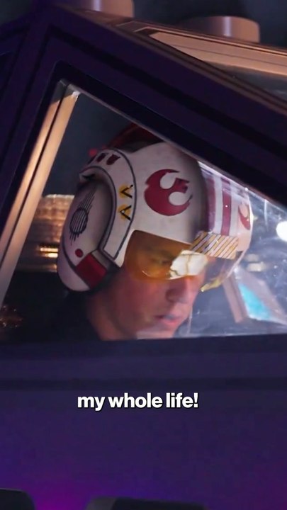 Giants' Jaxson Dart lives out Star Wars dream at Vegas Sphere