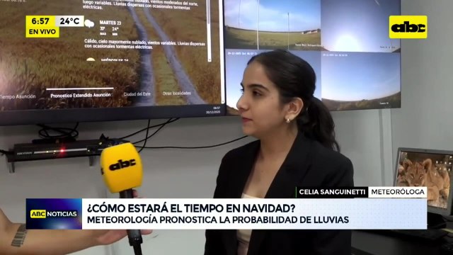 Meteorología: pronóstico anticipa precipitaciones antes y durante la Nochebuena