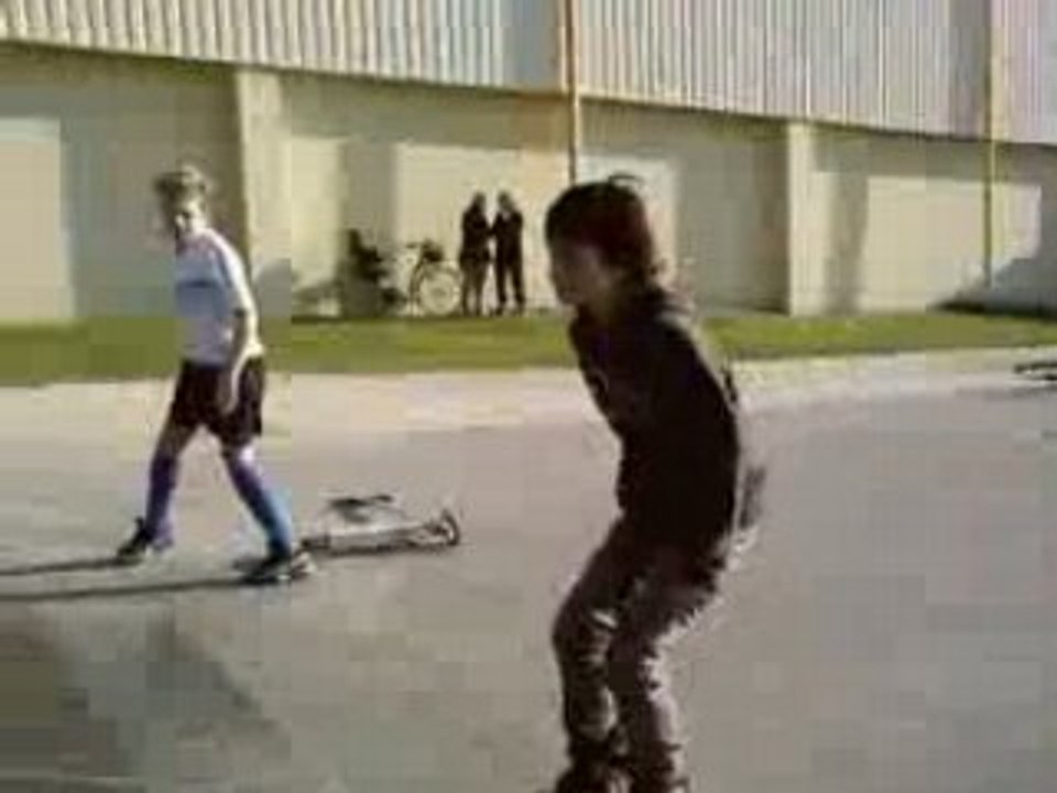 Pablo en roller