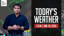 Today's Weather, 5 A.M. | Jan. 10, 2026