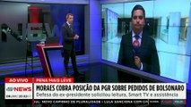 Moraes pede manifestação da PGR sobre Smart TV, livros e pastor para Bolsonaro