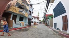 A. Luna Street corner Melanio De Street in San Juan City in the Philippines