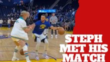 Steph Curry meets his match when he gets challenged by Jackie Moon