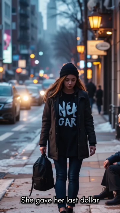 She Gave Her Last Dollar😱 #KindnessReturns  #EmotionalShorts  #FaithInHumanity  #USAReels