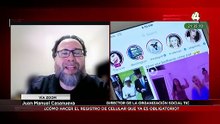 Juan Manuel Casanueva habla sobre el registro de celulares obligatorio 2026