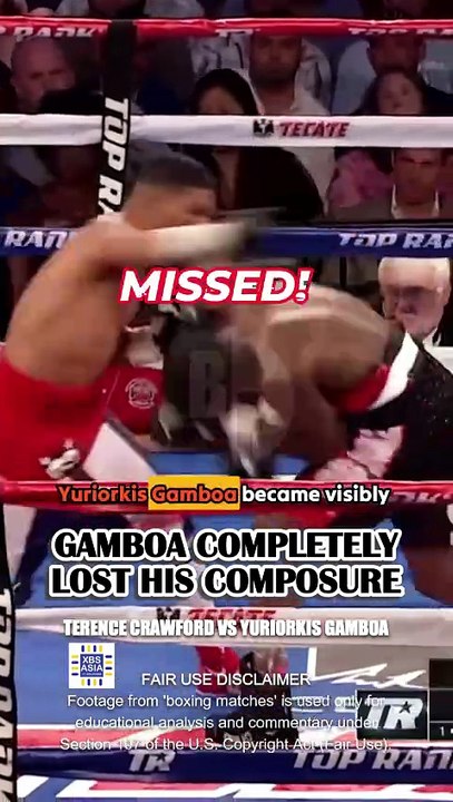 Yuriorkis Gamboa STOP THINKING! Terence Crawford STARTS COUNTERING!