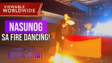 Kontesera ng gay pageant, nasunog ang katawan sa fire dancing! | Dami Mong Alam, Kuya Kim!