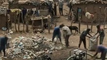 Transform a dirty, harsh African slum into a warm and welcoming community…