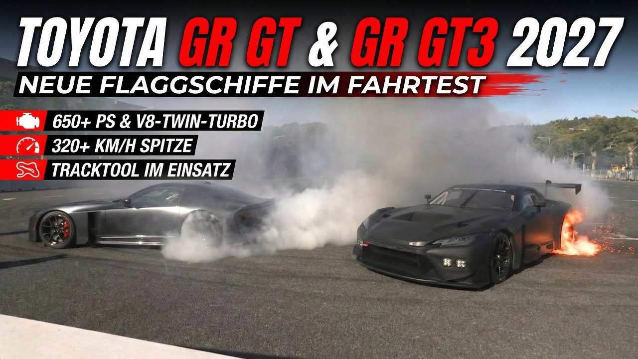 Toyota GR GT & GR GT3 – Hybrid-Power und V8-Biturbo im Vergleich