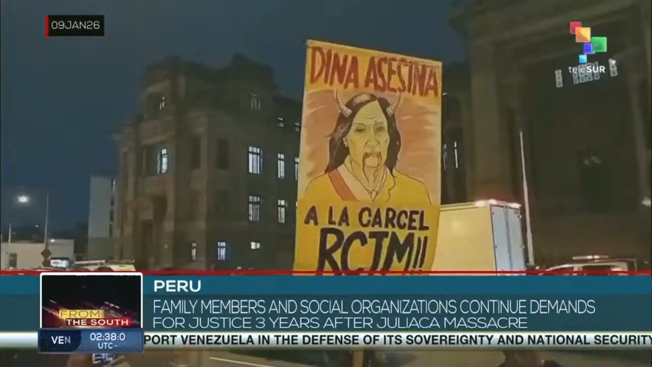 Peru: Family members and social organizations continue demands for justice 3 years after Juliaca massacre