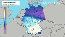 Deutschland wird in den kommenden Stunden zu einem Eiskeller! Es ist deutlich "zu kalt"
