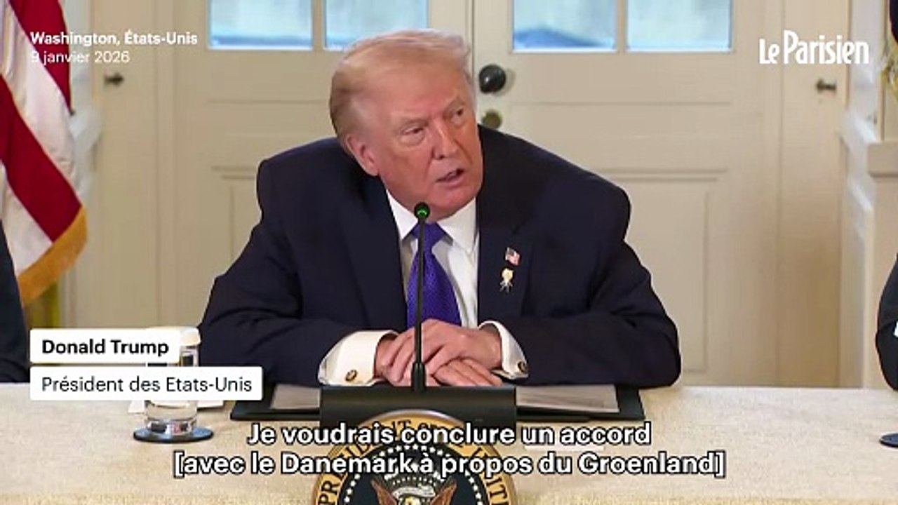 Trump s'occupera du Groenland de « la manière douce » ou de « la manière forte »