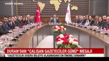 Cumhurbaşkanlığı İletişim Başkanı Duran, 10 Ocak Çalışan Gazeteciler Günü'nü kutladı