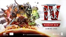 Warhammer 40000 Dawn of War 4 Official Sons of Caliban Dark Angels Trailer