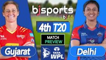 WPL 2026 | Gujarat Giants Women vs Delhi Capitals Women 4th T20 Match Preview |