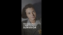A Message of Humanity and Hope - From Holocaust Survivor Dita Kraus