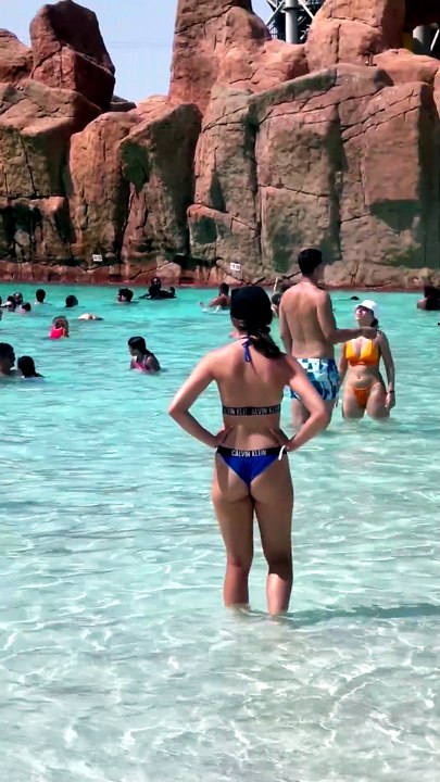 🌞Paradise Water Park Swimming Pool Dream Holiday 🐳 #waterpark #wavepool