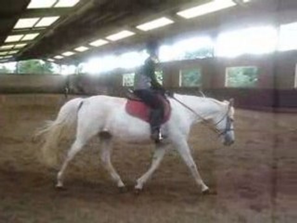 Marion et moi au cheval...